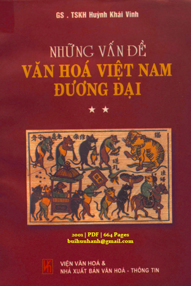 Những Vấn Đề Văn Hóa Việt Nam Đương Đại Tập 2 (NXB Văn Hóa Thông Tin 2001) - Huỳnh Khái Vinh