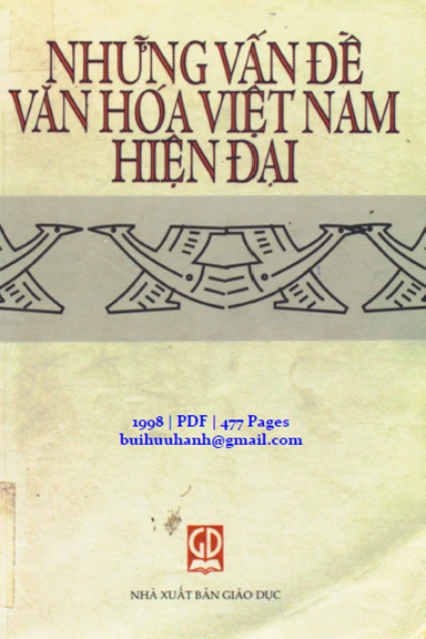 Những Vấn Đề Văn Hóa Việt Nam Hiện Đại (NXB Giáo Dục 1998) - Lê Quang Trang, 477 Trang
