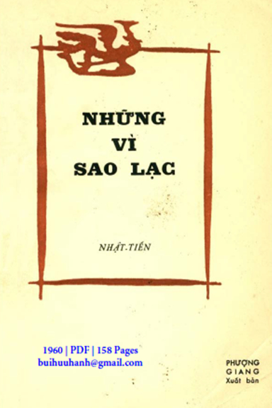Những Vì Sao Lạc (NXB Phượng Giang 1960) - Nhật Tiến, 158 Trang