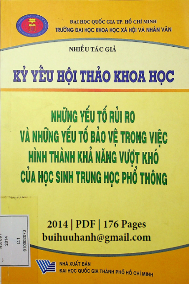 Những Yếu Tố Rủi Ro Và Những Yếu Tố Bảo Vệ Trong Việc Hình Thành Khả Năng Vượt Khó Của Học Sinh THPT