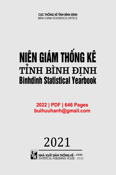 Niên Giám Thống Kê Tỉnh Bình Định 2021 (NXB Thống Kê 2022) - Nguyễn Thị Mỹ, 646 Trang