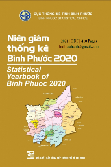 Niên Giám Thống Kê Tỉnh Bình Phước 2020 (NXB Tổng Hợp 2021) - Nhiều Tác Giả, 410 Trang