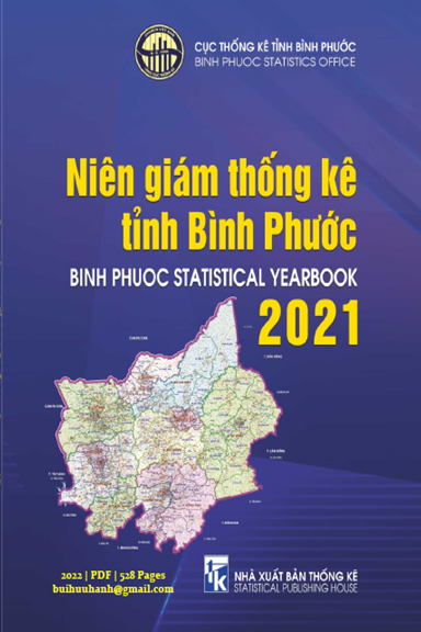 Niên Giám Thống Kê Tỉnh Bình Phước 2021 (NXB Thống Kê 2022) - Nguyễn Thị Nam, 528 Trang