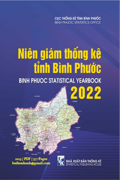 Niên Giám Thống Kê Tỉnh Bình Phước 2022 (NXB Thống Kê 2023) - Nguyễn Thị Nam, 577 Trang