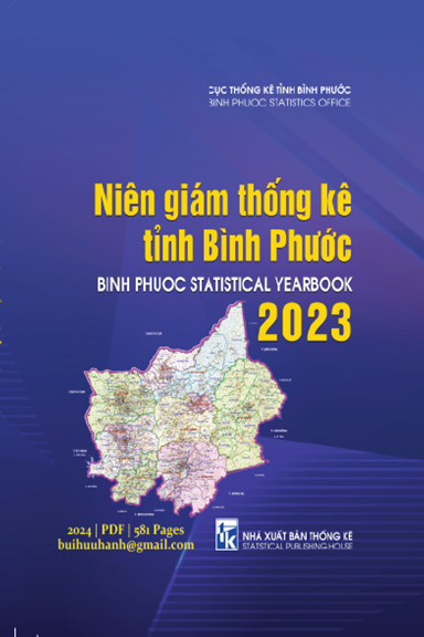 Niên Giám Thống Kê Tỉnh Bình Phước 2023 (NXB Thống Kê 2024) - Nguyễn Thị Nam, 581 Trang