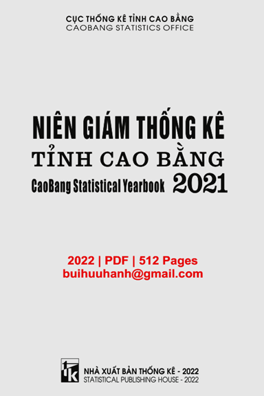 Niên Giám Thống Kê Tỉnh Cao Bằng 2021 (NXB Thống Kê 2022) - Phạm Thị Phương, 512 Trang