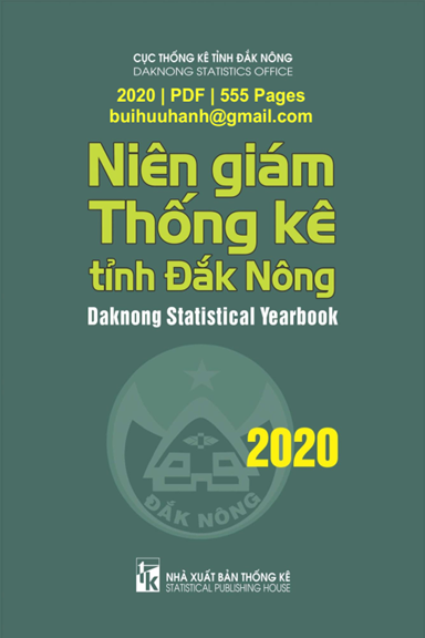 Niên Giám Thống Kê Tỉnh Đắk Nông 2020 (NXB Thống Kê 2021) - Hồ Ngọc Quang, 555 Trang