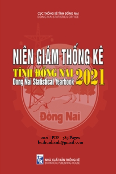 Niên Giám Thống Kê Tỉnh Đồng Nai 2021 (NXB Thống Kê 2022) - Trần Quốc Tuấn, 589 Trang