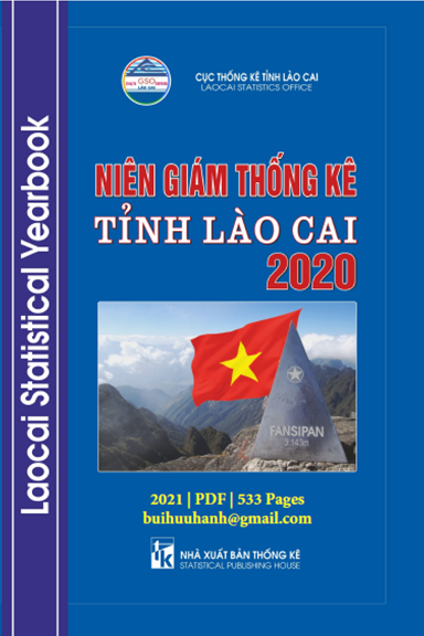 Niên Giám Thống Kê Tỉnh Lào Cai 2020 (NXB Thống Kê 2021) - Vũ Viết Trường, 533 Trang