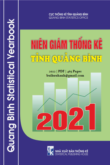 Niên Giám Thống Kê Tỉnh Quảng Bình 2021 (NXB Thống Kê 2022) - Trần Quốc Lợi, 465 Trang