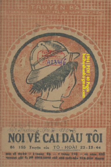 Nói Về Cái Đầu Tôi (NXB Tân Dân 1944) - Tô Hoài, 40 Trang
