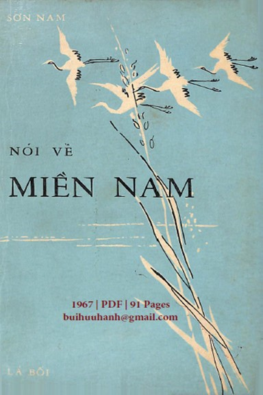Nói Về Miền Nam (NXB Lá Bối 1967) - Sơn Nam, 91 Trang