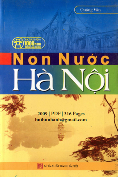 Non Nước Hà Nội (NXB Hà Nội 2009) - Quảng Văn, 316 Trang