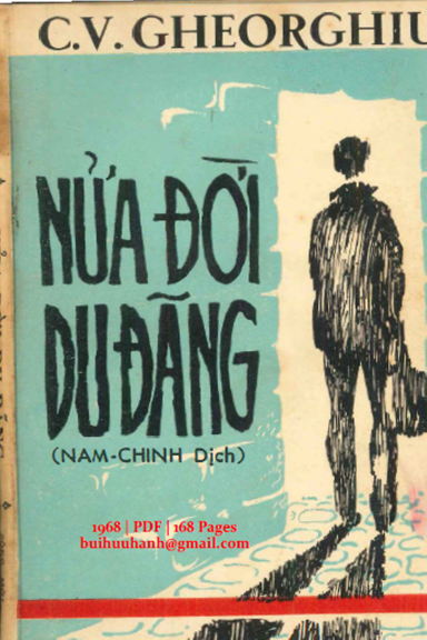 Nửa Đời Du Đảng (NXB Sống Mới 1968) - Virgile Gheorghiu, 168 Trang