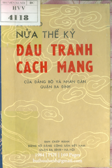 Nửa Thế Kỷ Đấu Tranh Cách Mạng (NXB Hà Nội 1984) - Phan Ngọc Liên, 169 Trang