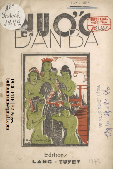 Nước Đàn Bà (NXB Lăng Tuyết 1940) - Tân Hiến, 52 Trang