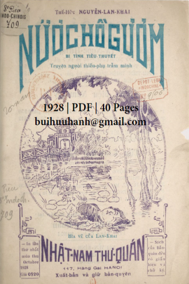 Nước Hồ Gươm (NXB Nhật Nam 1928) - Nguyễn Lan Khai, 40 Trang