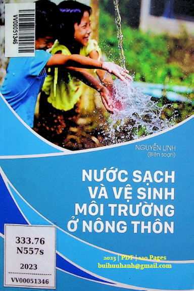 Nước Sạch Và Vệ Sinh Môi Trường Ở Nông Thôn (NXB Văn Hóa Dân Tộc 2023) - Nguyễn Linh, 120 Trang