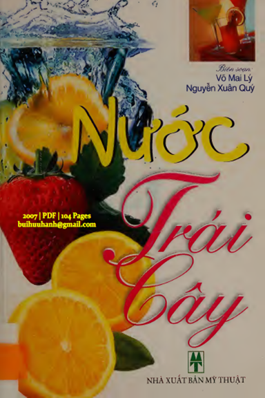 Nước Trái Cây (NXB Mỹ Thuật 2007) - Võ Mai Lý, 104 Trang