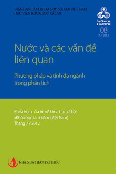 Nước Và Các Vấn Đề Liên Quan-Phương Pháp Và Tính Đa Ngành Trong Phân Tích - Stéphane Lagrée