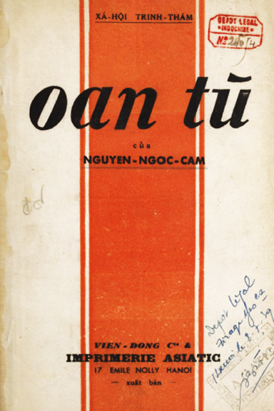 Oan Tù (NXB Viễn Đông 1939) - Nguyễn Ngọc Cầm, 76 Trang