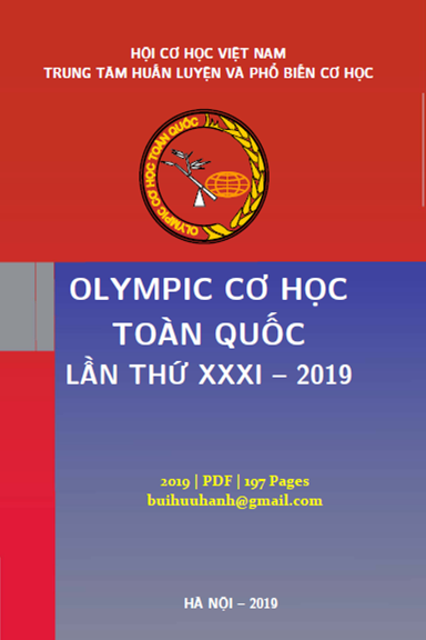 Olympic Cơ Học Toàn Quốc Lần Thứ 31 (NXB Hà Nội 2019) - Nguyễn Đăng Tộ, 197 Trang