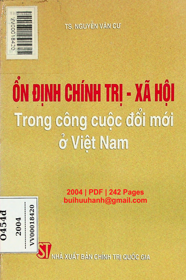 Ổn Định Chính Trị-Xã Hội Trong Công Cuộc Đổi Mới Ở Việt Nam (NXB Chính Trị 2004) - Nguyễn Văn Cư