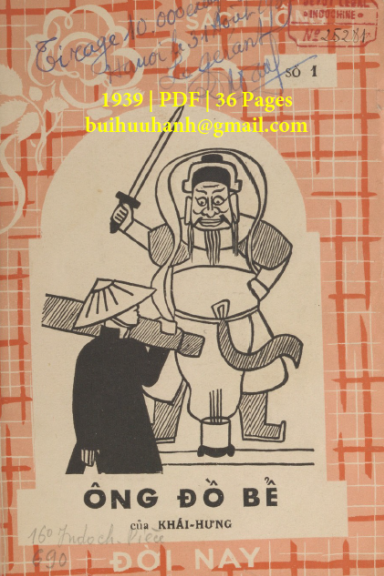 Ông Đồ Bể (NXB Đời Nay 1939) - Khái Hưng, 36 Trang