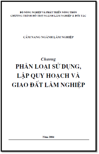 Phân Loại Sử Dụng, Lập Quy Hoạch Và Giao Đất Lâm Nghiệp - Nguyễn Ngọc Bình, 102 Trang