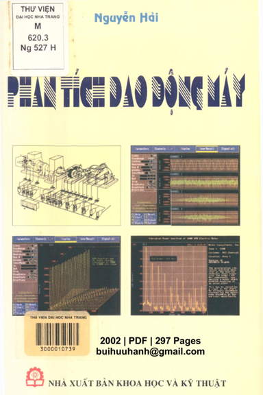 Phân Tích Dao Động Máy (NXB Khoa Học Kỹ Thuật 2002) - Nguyễn Hải, 297 Trang