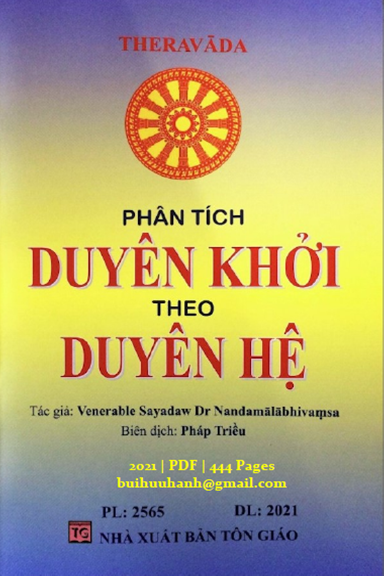 Phân Tích Duyên Khởi Theo Duyên Hệ (NXB Tôn Giáo 2021) - Nandamālābhivaṃsa, 444 Trang