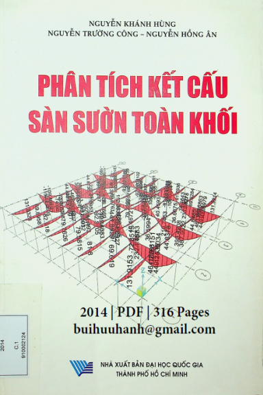 Phân Tích Kết Cấu Sàn Sườn Toàn Khối (NXB Đại Học Quốc Gia 2014) - Nguyễn Khánh Hùng, 316 Trang