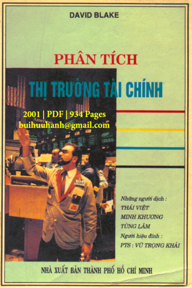 Phân Tích Thị Trường Tài Chính (NXB Tổng Hợp 2001) - David Blake, 934 Trang