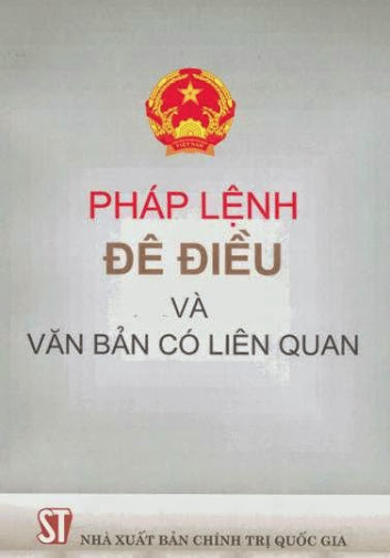 Pháp Lệnh Đê Điều Và Văn Bản Có Liên Quan Năm 2000 (NXB Chính Trị Quốc Gia) - Phạm Việt, 94 Trang