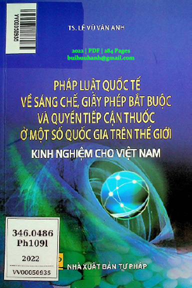 Pháp Luật Quốc Tế Về Sáng Chế, Giấy Phép Bắt Buộc Và Quyền Tiếp Cận Thuốc Ở Một Số Quốc Gia