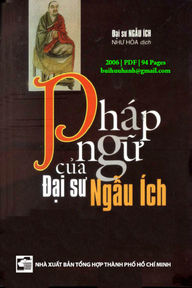 Pháp Ngữ Của Đại Sư Ngẫu Ích (NXB Tổng Hợp 2006) - Ngẫu Ích, 94 Trang