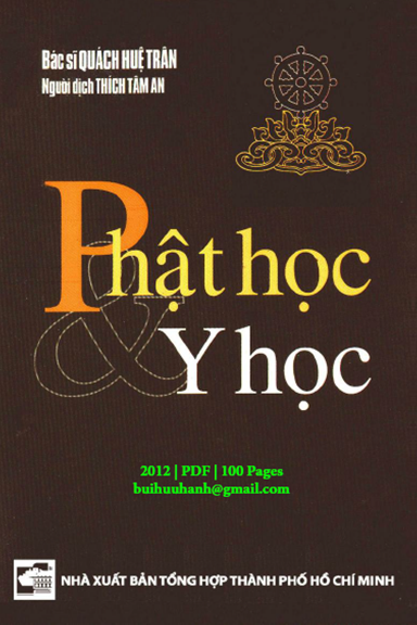 Phật Học Và Y Học (NXB Tổng Hợp 2012) - Quách Huệ Trân, 100 Trang