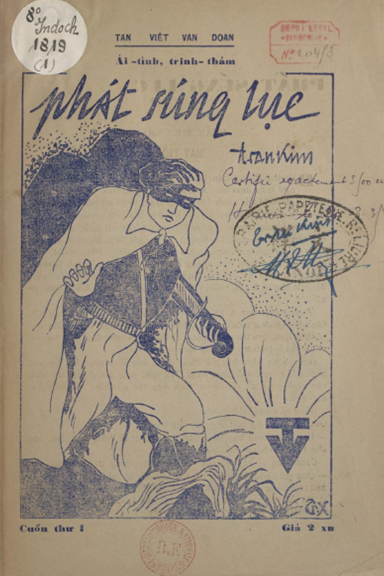 Phát Súng Lục Cuốn 1-12 (NXB Tân Việt Văn Đoàn 1935) - Trần Kim, 140 Trang
