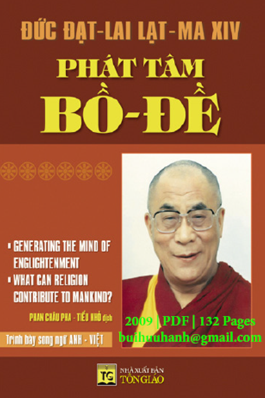 Phát Tâm Bồ Đề (NXB Tôn Giáo 2009) - Dalai Lama, 132 Trang