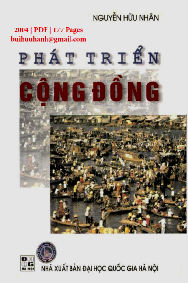 Phát Triển Cộng Đồng (NXB Đại Học Quốc Gia 2004) - Nguyễn Hữu Nhân, 177 Trang