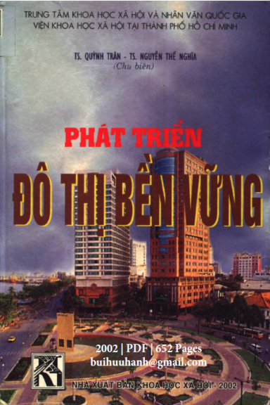 Phát Triển Đô Thị Bền Vững (NXB Khoa Học Xã Hội 2002) - Nguyễn Thế Nghĩa, 652 Trang