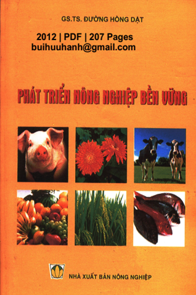 Phát Triển Nông Nghiệp Bền Vững (NXB Nông Nghiệp 2012) - Đường Hồng Dật, 207 Trang