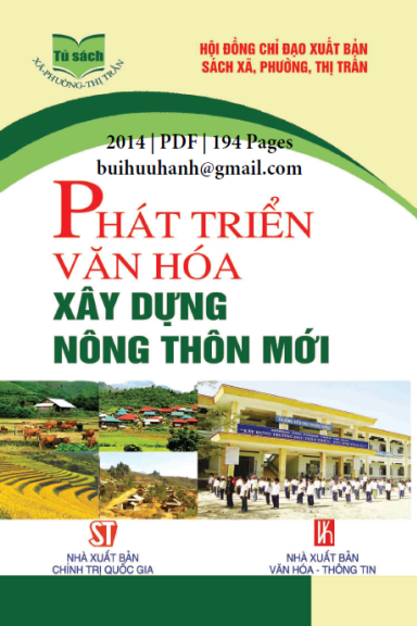 Phát Triển Văn Hóa Xây Dựng Nông Thôn Mới (NXB Chính Trị 2014) - Phạm Thị Thảo, 194 Trang