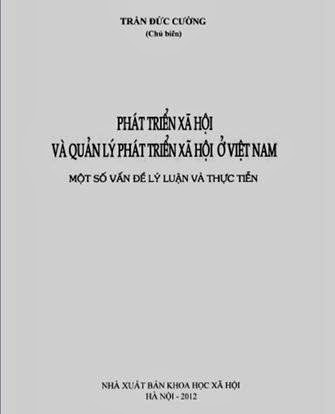 Phát Triển Xã Hội Và Quản Lý Phát Triển Xã Hội Ở Việt Nam - Trần Đức Cường, 348 Trang
