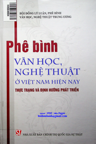 Phê Bình Văn Học, Nghệ Thuật Ở Việt Nam Hiện Nay (NXB Chính Trị 2020) - Phan Trọng Thưởng, 661 Trang
