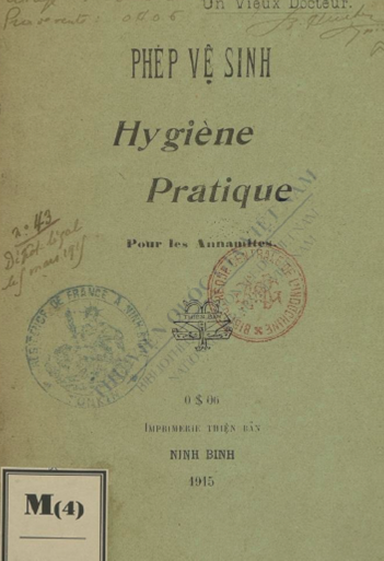 Phép Vệ Sinh (NXB Ninh Bình 1915) - Nhiều Tác Giả, 35 Trang