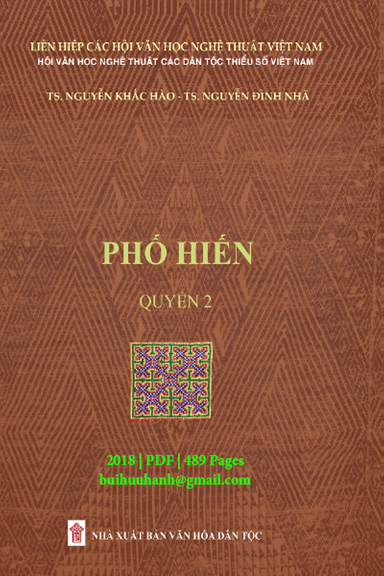 Phố Hiến Quyển 2 (NXB Văn Hóa Dân Tộc 2018) - Nguyễn Khắc Hào, 489 Trang