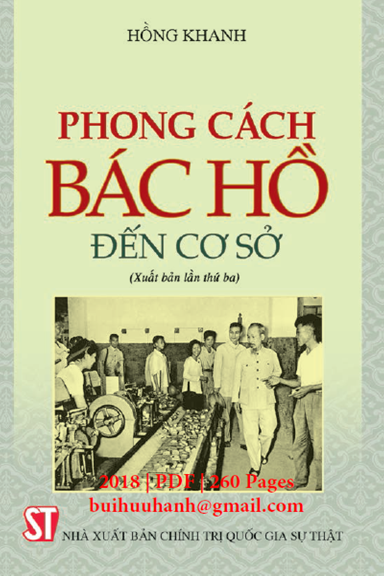 Phong Cách Bác Hồ Đến Cơ Sở (NXB Chính Trị 2018) - Hồng Khanh, 260 Trang
