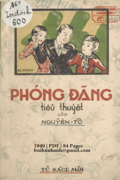Phóng Đãng (NXB Minh Phương 1940) - Nguyễn Tố, 84 Trang