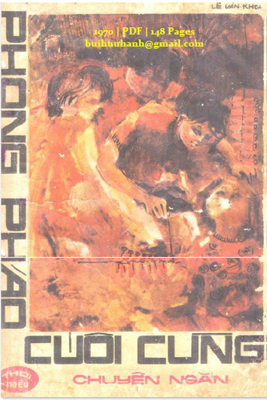 Phong Pháo Cuối Cùng (NXB Thời Triệu 1970) - Lê Văn Khoa, 148 Trang